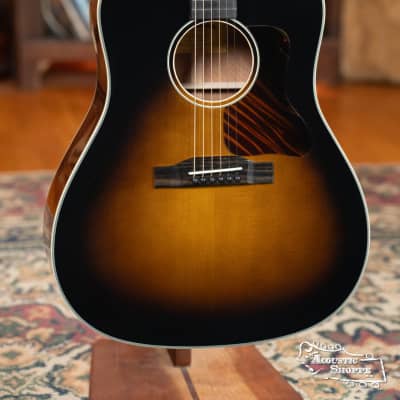 Eastman E10SS-TC Thermo-Cured Adirondack/Mahogany Sunburst Slope Shoulder Dreadnought Acoustic Guitar #0317 image 5