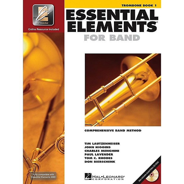 Hal Leonard Essential Elements for Band - Trombone Book 1 with EEi image 1