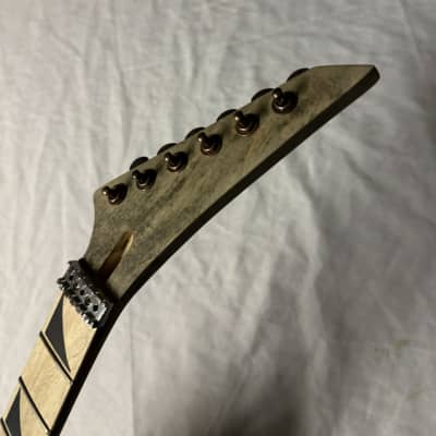 Unbranded Jackson Style Electric Guitar Neck - Grey Maple image 5