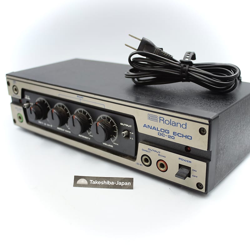 Roland DC-20 Analog Echo 動作確認済み イングウェイ愛用 Roland DC-20 Analog Echo Vintage Guitar Effect | eBay