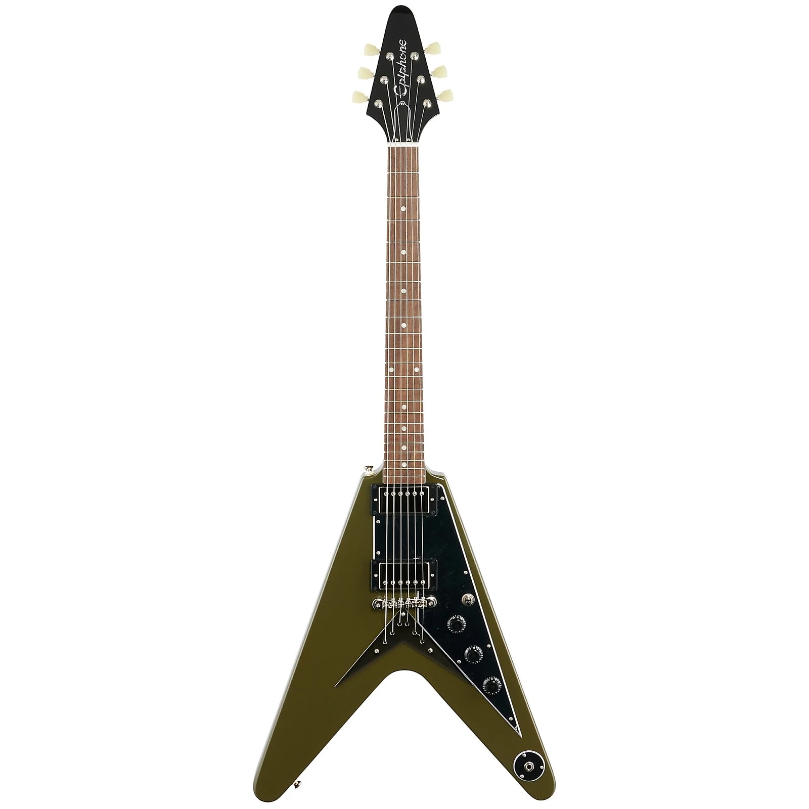 Epiphone Limited Run Flying V Olive Drab Green | Reverb