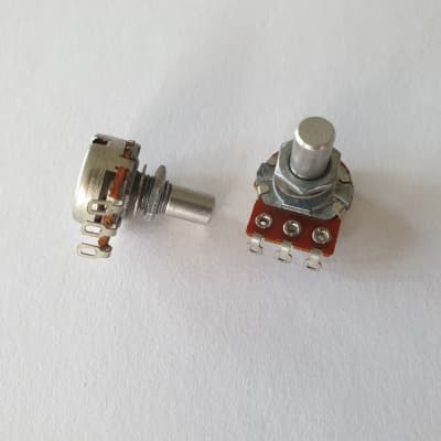Jazzmaster and Jaguar Japan roller pots potentiometer set B50K + B1Meg image 3