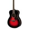 Yamaha FS830 Solid Top Small Body Acoustic Guitar - Dusk Sun Red