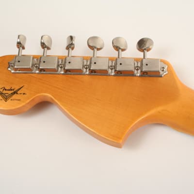 Fender Custom Shop Limited Edition '67 Stratocaster HSS Journeyman Relic Guitar Aged Vintage White CZ577133 image 6