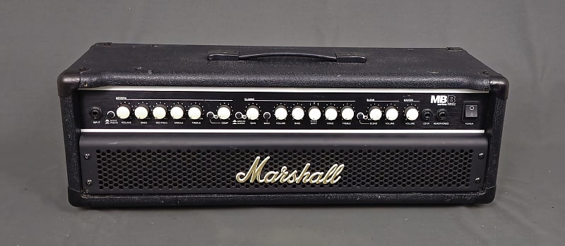 Marshall MB MB450H 2-Channel 450-Watt Hybrid Bass Guitar Amp Head 2009 - 2013 - Black image 1
