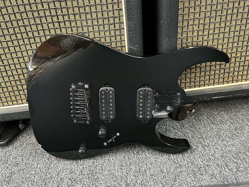 Ibanez RG 7321 7 String Loaded Body 2011 - Black | Reverb