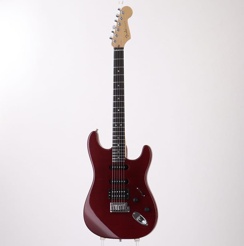fender USA American deluxe 2009 ストラト 2009 Fender American Deluxe Stratocaster Cherry Sunburst