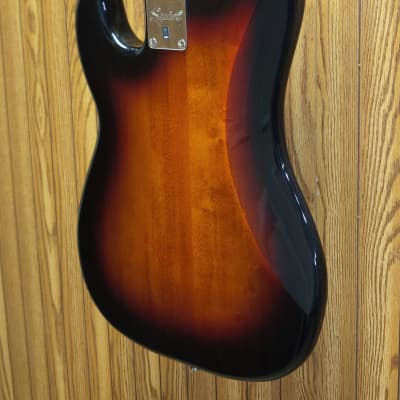 Fender Squier Classic Vibe 60's Sunburst Precision P Bass Guitar w/ Fender Hard Case image 11