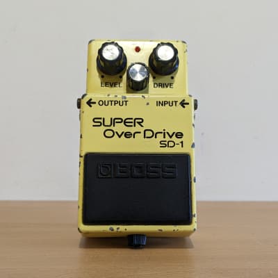 Boss SD-1 Super Overdrive 1981 - 1988 Made In Japan Boss SD-1 Super Overdrive 1981 - 1988 Made In Japan