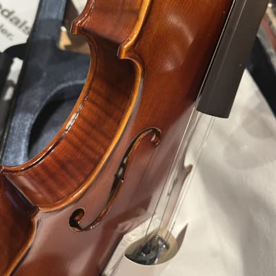 Glarner Violin 2023 - Spruce top maple flamed back and sides ebony fretboard image 5