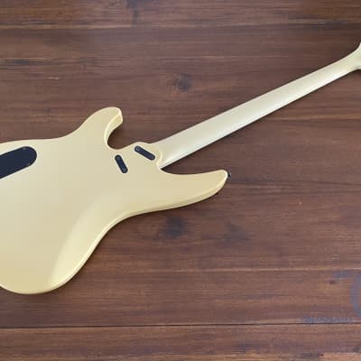 Yamaha Bass, RBX 5500, Pearl White/Gold, MIJ, 1986-1989 | Reverb
