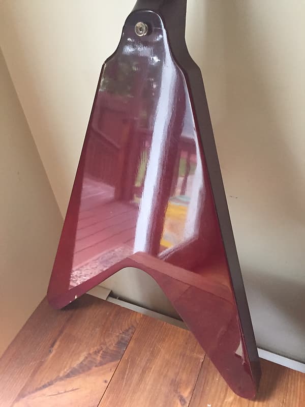 Vintage MIJ Fujigen Flying V OHSC | Reverb