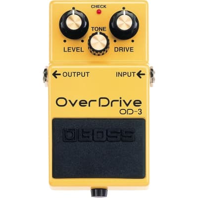 BOSS OD-3 OverDrive Guitar Effects Pedal with Dual-Stage Overdrive Circuit image 3