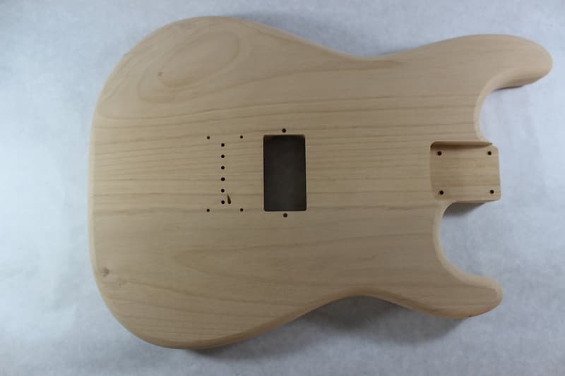 Unfinished Alder Hxx Hardtail guitar body - fits Fender