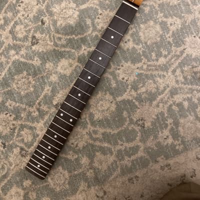 Roasted Maple Guitar Neck, Fits Tele, 9.5" radius, Bone Nut,  Gloss Finish image 2
