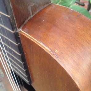 SUPERTONE Sears Roebuck Parlor Guitar 1920s / 30's nocbc as is Rare image 4