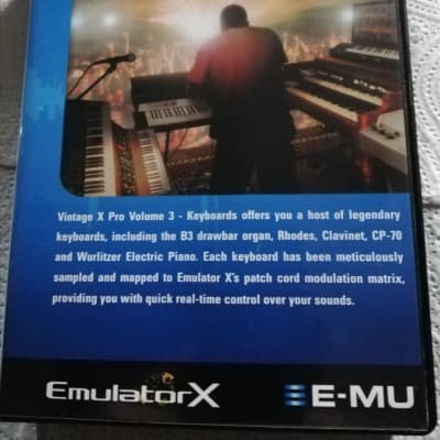 E-MU Systems Vintage X Pro Volume 3 - Keyboards 2004 3 x CD image 1