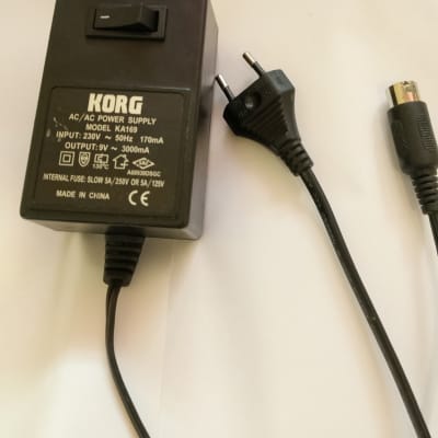 Korg Triton Le, Tr, Triton Rack, Karma, N1, N5 power supply adapter