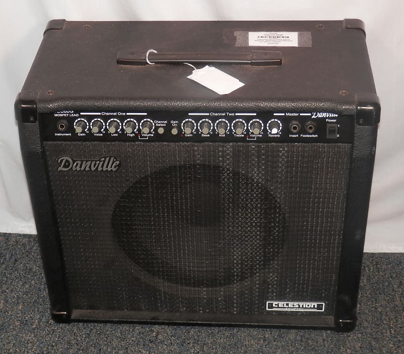 Danville TEC80G Mosfet Lead 1x12 Guitar Combo Amp with Celestion G12P-80 used image 1