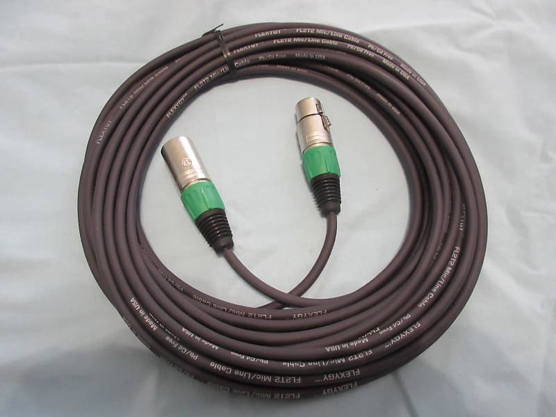 35' Flexygy Mic / Line Cable w/ Neutrik Ends Reverb