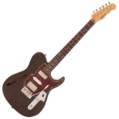 Fret-King Country Squire Semitone De Luxe, Thru Black image 7