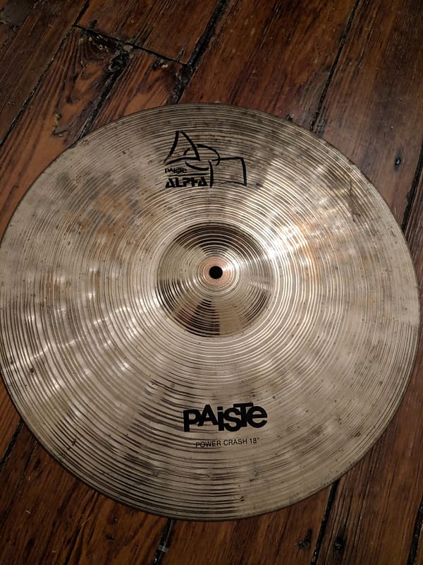 Paiste alpha crash deals 18