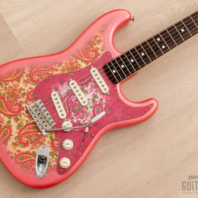 1994 Fender Order Made Stratocaster ‘72 Vintage Reissue ST72 Pink Paisley, Japan MIJ for sale