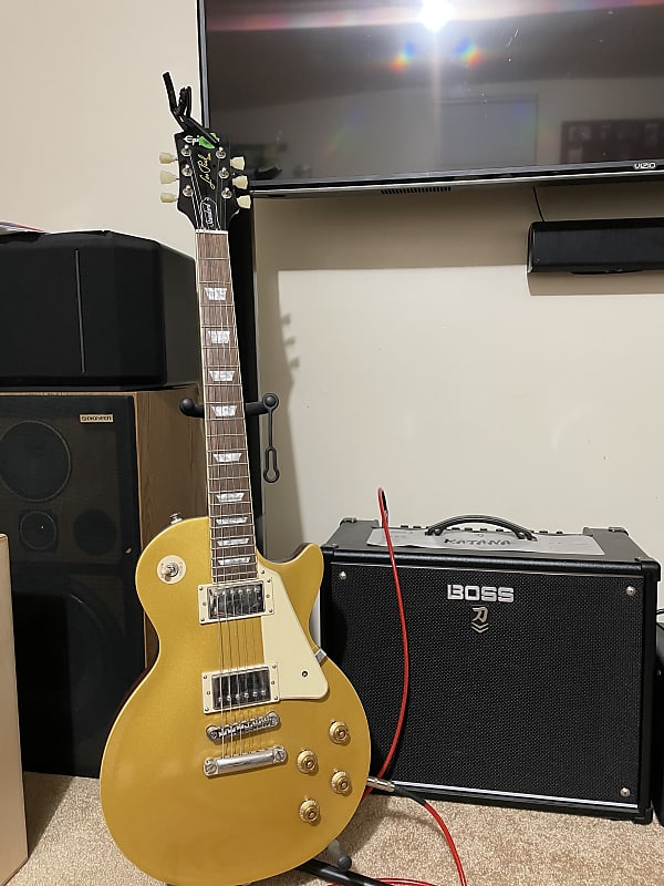 Epiphone Les paul standard 50s Style 2021 Gold Top image 1