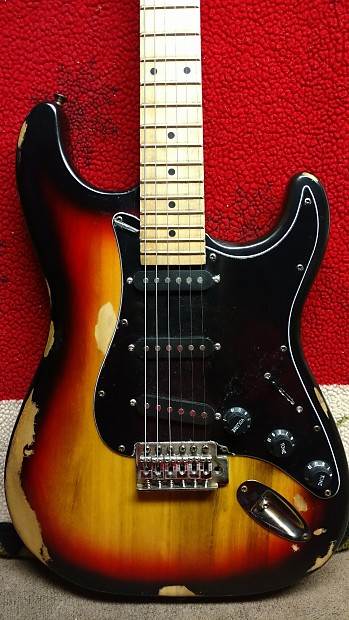 Generic Stratocaster Style ? Custom Sunburst Relic | Reverb Generic Stratocaster Style ? Custom Sunburst Relic | Reverb