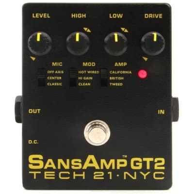 Reverb.com listing, price, conditions, and images for tech-21-sansamp-gt2