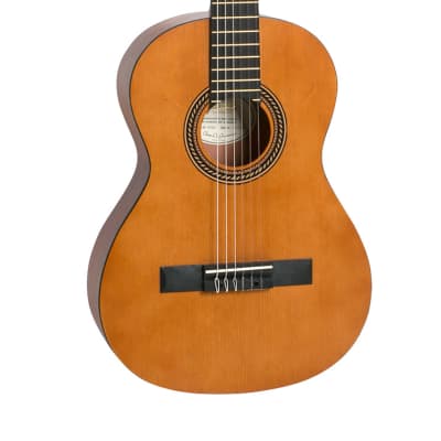 Valencia VC203H Series 200 Sitka Spruce Top 3/4 Jabon Neck 6-String Hybrid Classical Acoustic Guitar image 3