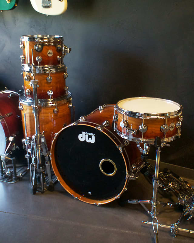 DW Drum Workshop Collectors Series Stainless Steel 5 Pc. Drum Set Kit with  Nickel Hardware $5299.99