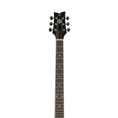Ortega Guitars OBJ350/6-SBK Raven Series 6-String Banjo - Black image 8