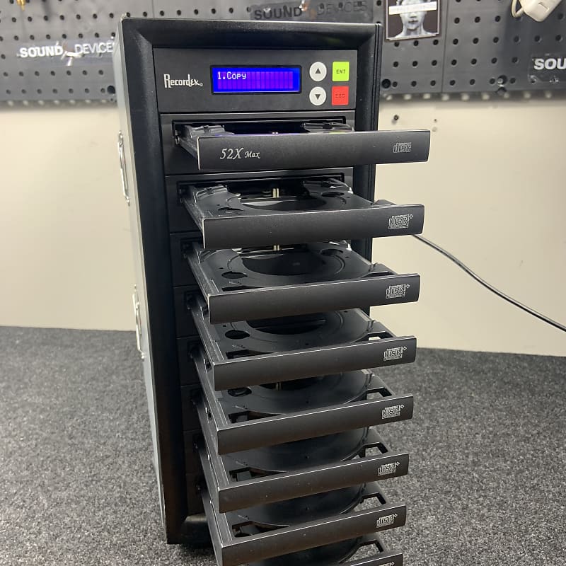 Recordex 17 CD Duplicator (Model RxCD7) Reverb