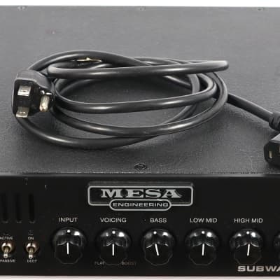 Mesa Boogie Basis M-2000 Bass Amplifier Head - M2000 | Reverb