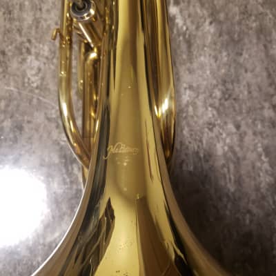 McBrowny Marching Valve Trombone (Flugabone) 90s - Lacquered Brass image 4
