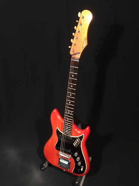 Burns Nu Sonic electric guitar 1964 Red