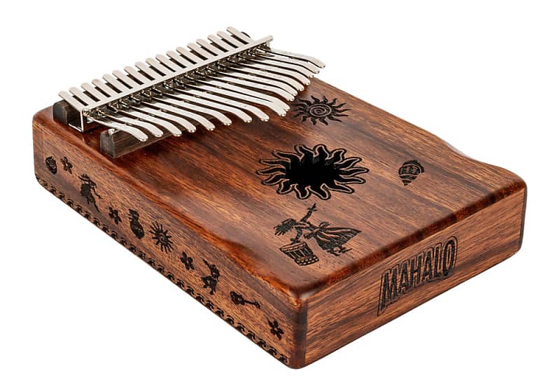 Mahalo MKA17 Kalimba with Bag Tropical image 1
