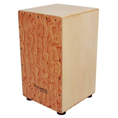 Tycoon 29 Series Siam Oak Cajon w/Hand Painted Front Plate TKW-29 image 2