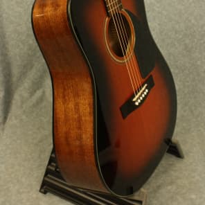Fender CD-60SB Acoustic Guitar in Gloss Sunburst Finish w