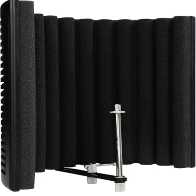 sE Electronics Reflexion Filter X Portable Vocal Booth  Bundle with Hosa GHP-105 3.5mm TRS Female to 1/4-inch TRS Male Headphone Adapter image 2