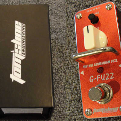 Tom's Line Engineering AGF-3 G-Fuzz Vintage Germanium Fuzz Guitar Effects Pedal image 2