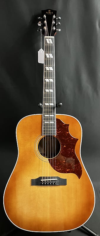 AMI DM-AG5 Square Shoulder Dreadnought Acoustic-Electric Guitar Vintage Sunburst image 1