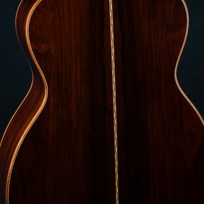 Bourgeois OM DB Signature Deluxe Madagascar Rosewood and Italian Spruce Aged Tone Custom with Pickup Used (2023) image 19