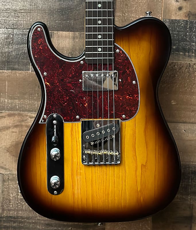 G L Tribute Series ASAT Classic Bluesboy Lefty Tobacco Sunburst Electric Guitar Reverb