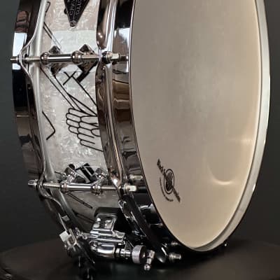 Craviotto 4x14" Solid Maple Snare Drum - Top Hat & Cane image 14
