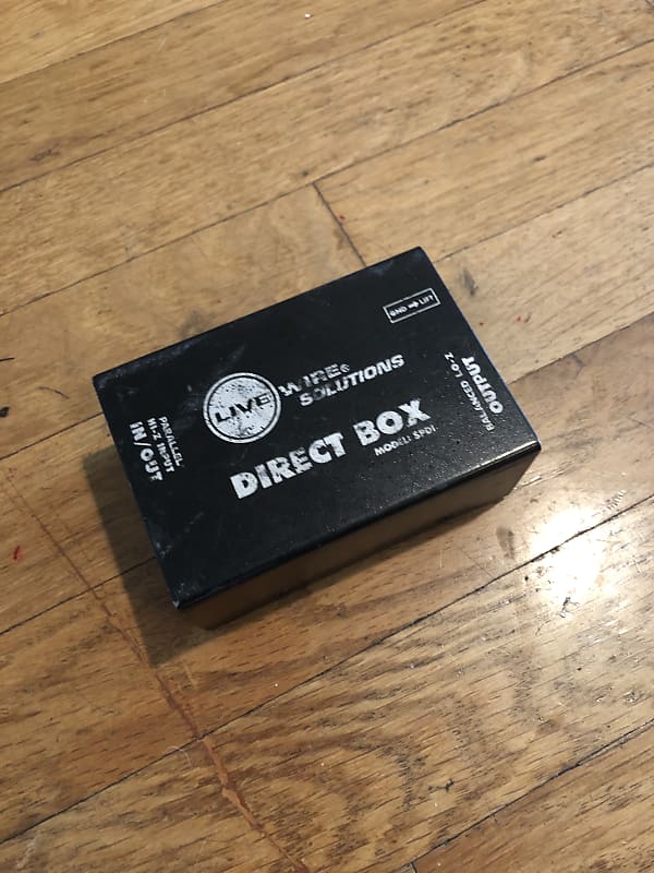 Live Wire Solutions SPDI Passive Direct Box 2010s