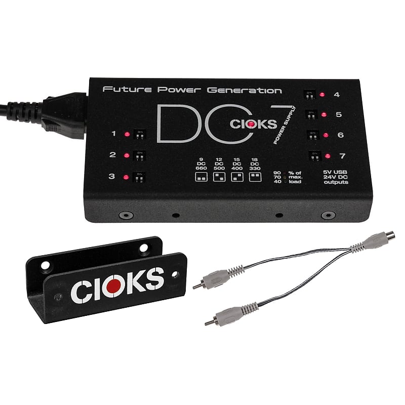 New CIOKS DC7 Guitar Pedal Power Supply Holiday Bundle w/ Reverb