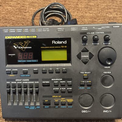 Roland TD-10 Drum Sound Module 1997 - 2000 - Gray