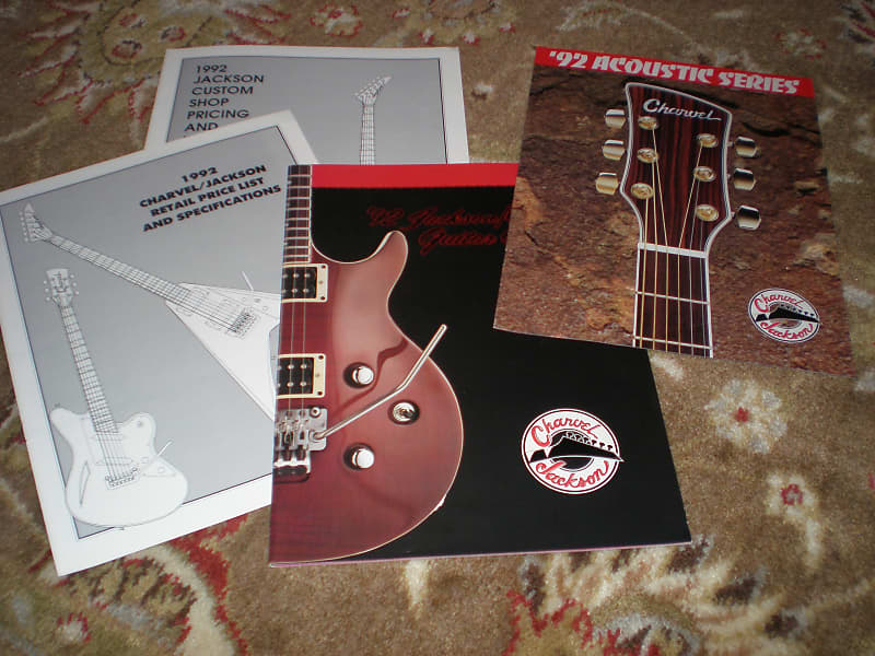 Charvel Jackson 1992 Catalog and Price Lists 1992 Reverb